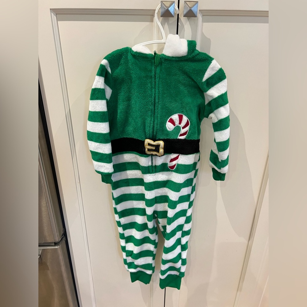 George Christmas elf Onesie 3t